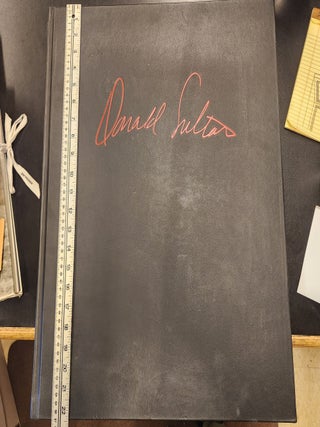 The Visual Poetics Portfolio w/ 6 signed prints by Donald Sultan 58/395