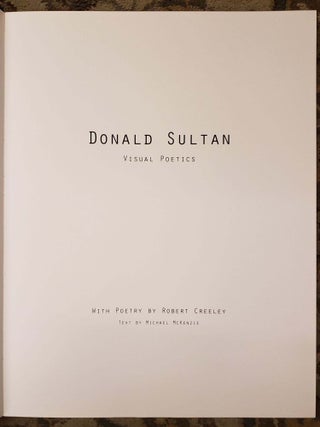 The Visual Poetics Portfolio w/ 6 signed prints by Donald Sultan 58/395