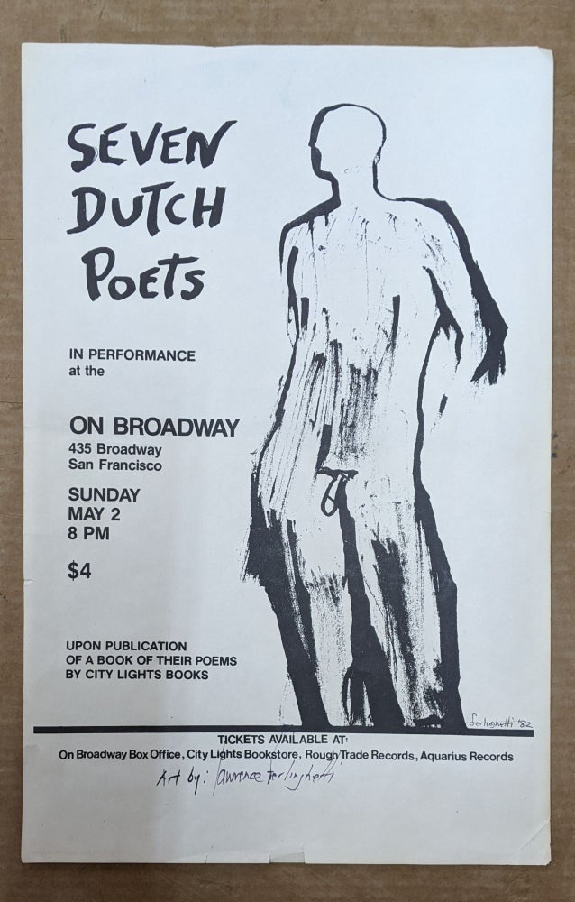 Item #800130 Seven Dutch Poets in Performance. Lawrence Ferlinghetti.