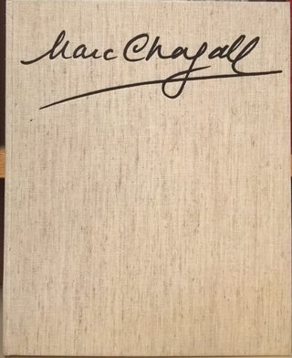 Item #80272 Verzeichnis der Kupferstiche Radierungen und Holzschnitte von Marc Chagall, Band I:...