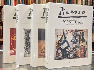 Item #81556 Picasso in His Posters: Image and Work (4 Volume Set). Luis Carlos Rodrigo, Pablo...