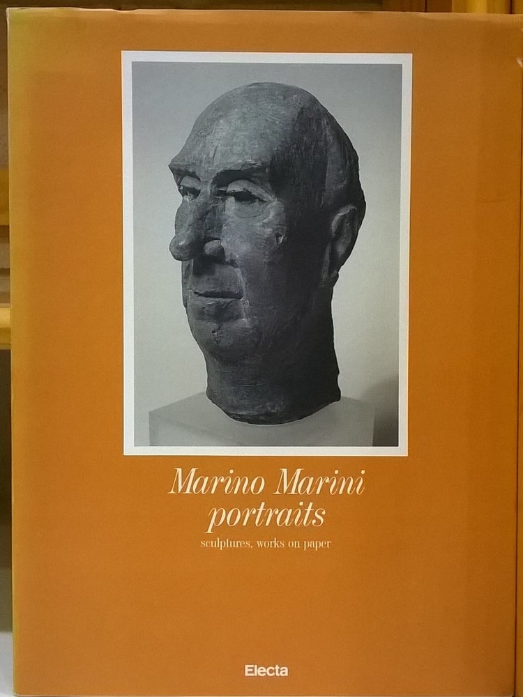 Item #83672 Marino Marini portraits: Sculptures, works on paper. Werner Haftmann, intro.