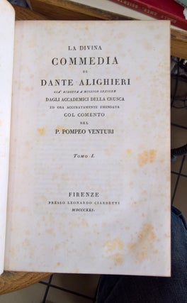La Divina Commedia, 3 vol.