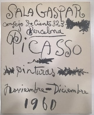 Item #84510 Picasso: 30 Cuadros Ineditos 1917-1960. Sala Gaspar