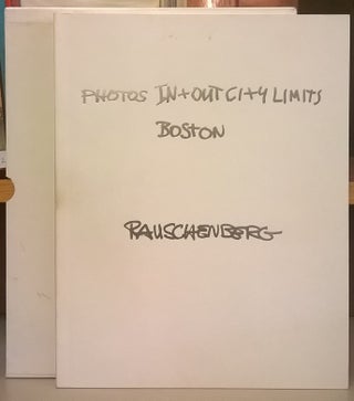 Item #84860 Photos In + Out City Limits Boston. Robert Rauschenberg