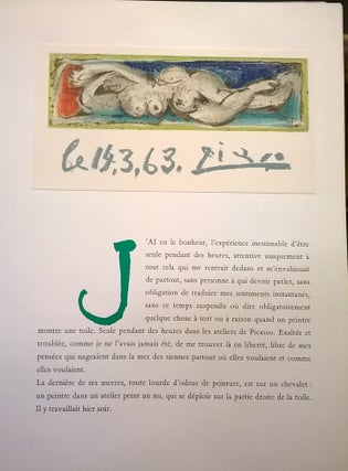 Picasso: Les Dames de Mougins, Secrets d'alcove d'un atelier