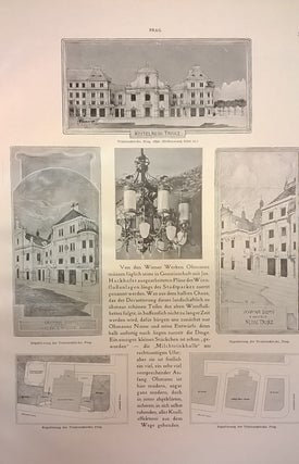 Friedrich Ohmann's Entwurfe und Ausgefuhrte Bauten, mit einem anhange von studien