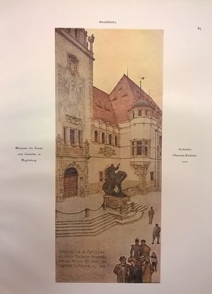 Friedrich Ohmann's Entwurfe und Ausgefuhrte Bauten, mit einem anhange von studien