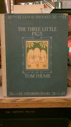 Item #86485 The Three Little Pigs and Tom Thumb. L. Leslie Brooke