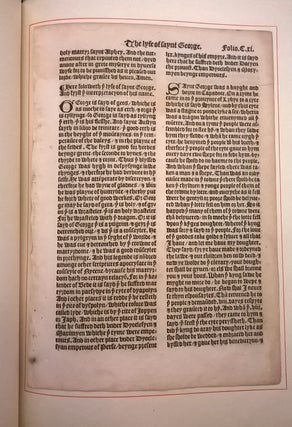 A Short Account of the Life and Work of Wynkin de Worde with a Leaf from the Golden Legend Printed by Him in Fleet Street, London, the Year 1527
