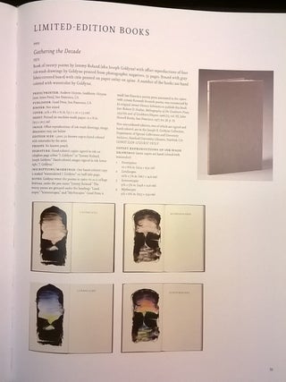 Joseph Goldyne: Catalogue Raisonne of Books, Portfolios, and Calligraphic Sheets