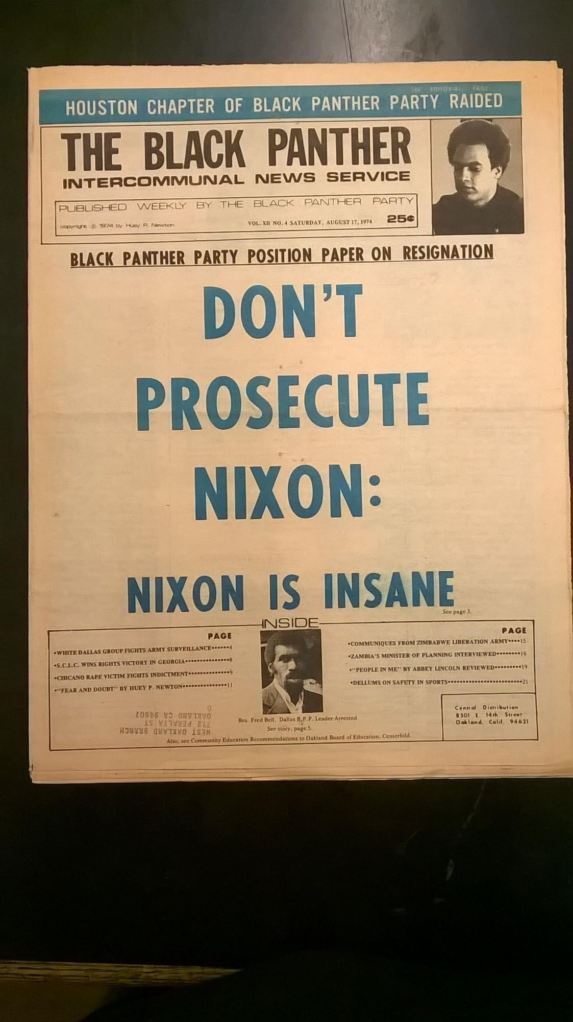 Nixon hot sale black panther