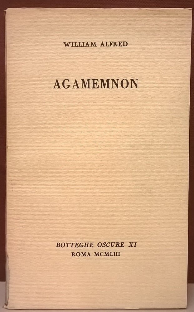 Item #87031 Agamemnon. William Alfred.