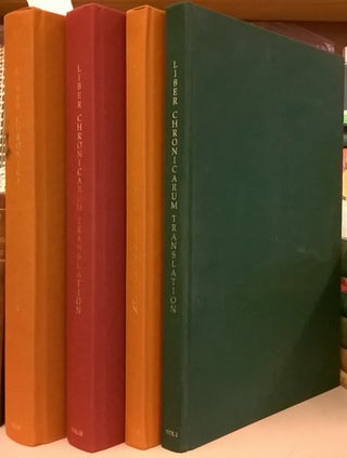 Item #87302 Liber Chronicarum Translation, 4 volumes. Selim S. Nahas