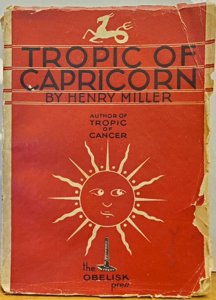 Item #88102 Tropic of Capricorn. Henry Miller.