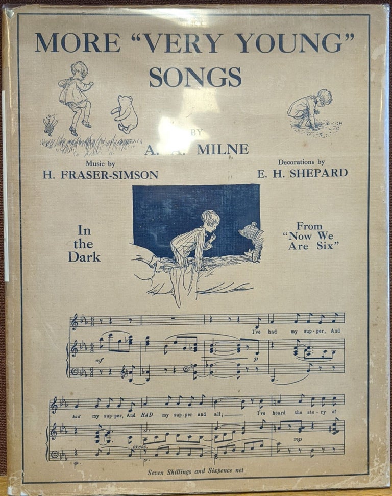Item #88364 More "Very Young" Songs. A. A. Milne, H. Fraser-Simson, E. H. Shepard.