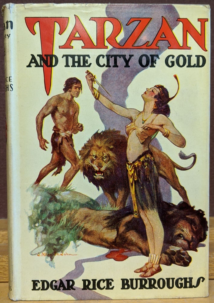 Item #88550 Tarzan and the City of Gold. Edgar Rice Burroughs.