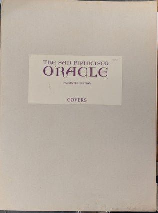 Item #88660 The San Francisco Oracle Facsimile Edition Covers. Allen Cohen