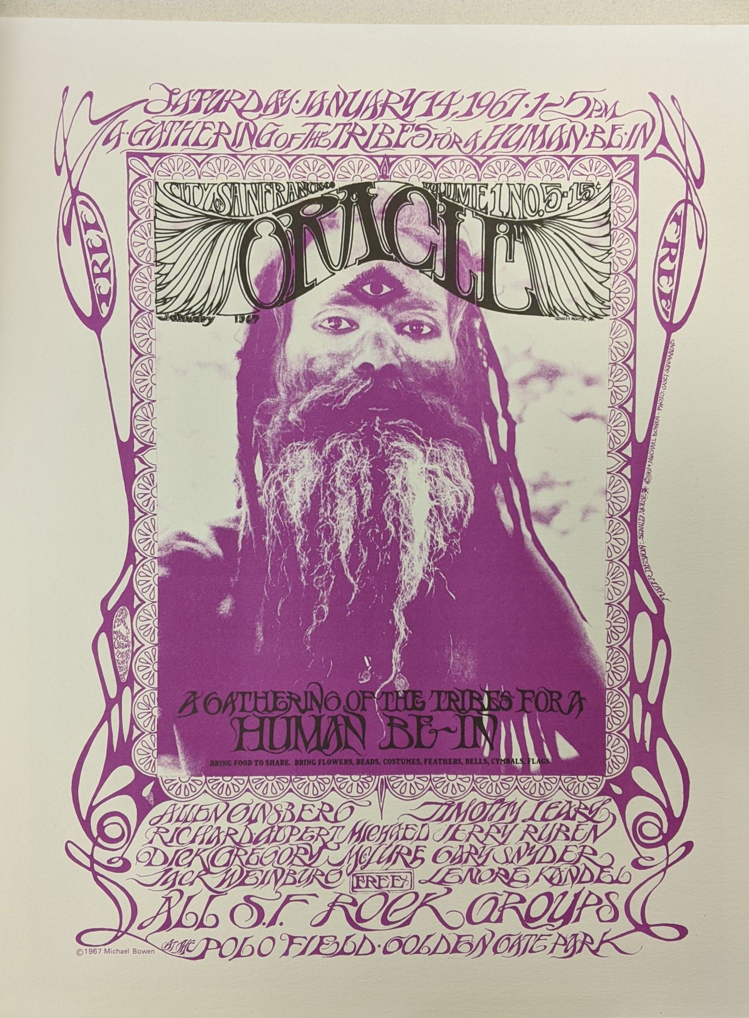 The San Francisco Oracle Facsimile Edition Covers by Allen Cohen on Moe's  Books