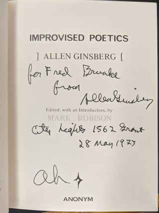 Improvised Poetics
