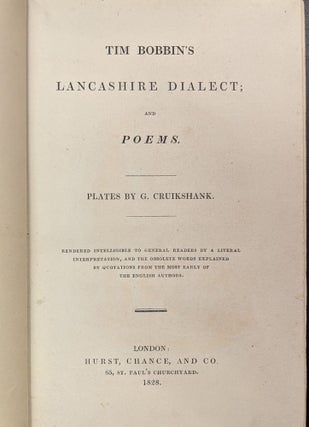 Tim Bobbin's Lacashire Dialect; and Poems