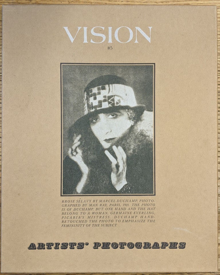 Item #89135 Vision #5: Artists' Photographs. Tom Marioni.