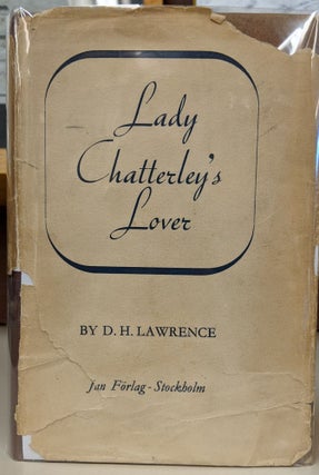 Item #89590 Lady Chatterley's Lover. D. H. Lawrence