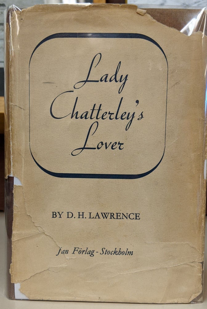Item #89590 Lady Chatterley's Lover. D. H. Lawrence.
