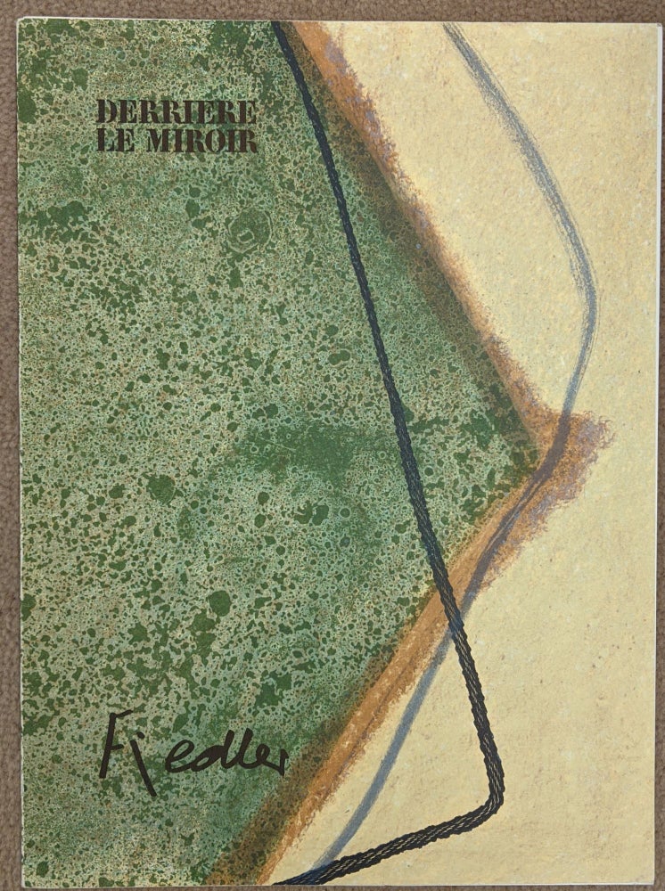 Item #89838 Derrière le Miroir, No. 211 - Octobre 1974: Fiedler. Aimé Maeght Francois Fiedler.