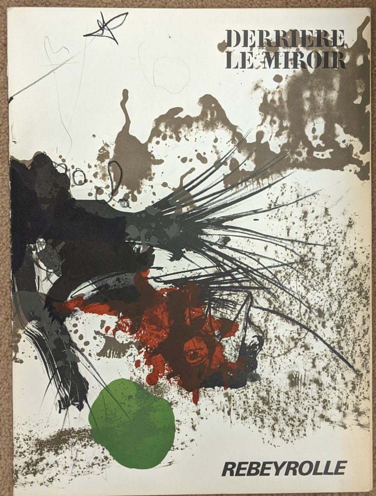 Item #89842 Derrière le Miroir, No. 177 - Mars 1969: Rebeyrolle. Aimé Maeght Paul Rebeyrolle.