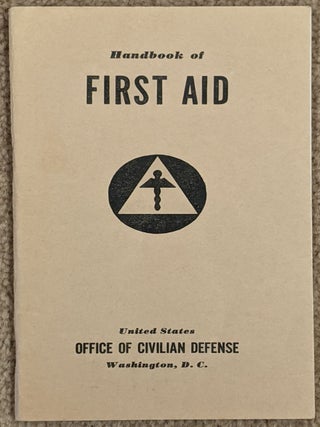 Item #89890 Handbook of First Aid, prepared by the US printing office in cooperation with the Red...