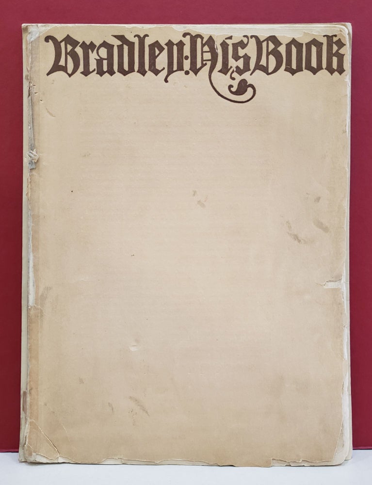 Item #89965 Bradley, His Book, June 1896. Will H. Bradley.