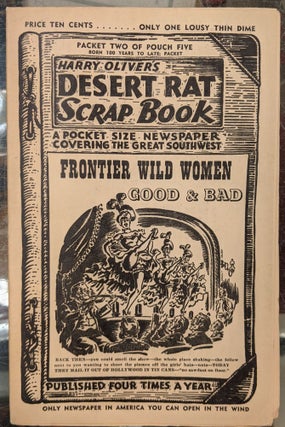 Item #90083 Desert Rat Scrap Book, Packet 2 of Pouch 5. Harry Oliver