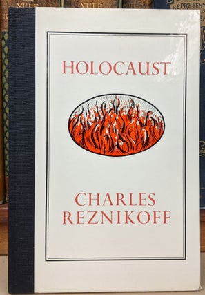Item #90361 Holocaust. Charles Reznikoff