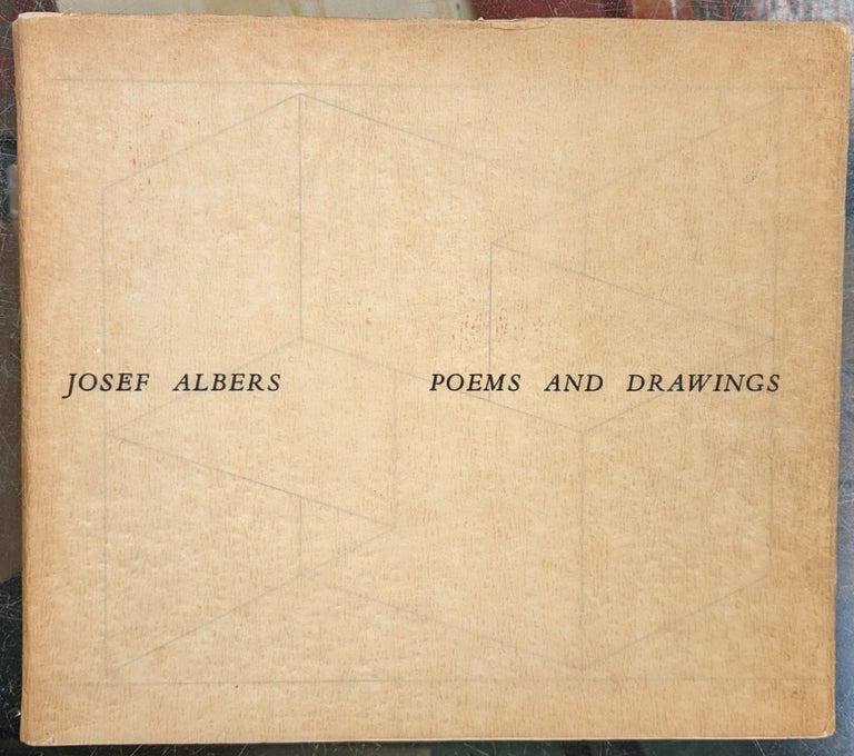 Item #90481 Poems and Drawings (c10). Josef Albers.