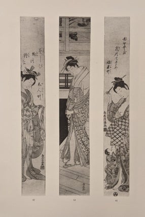 Sammlung Tony Straus-Negbaur: Japanische Farbenholzschnitte des 17, bis 19, Jahrhunderts