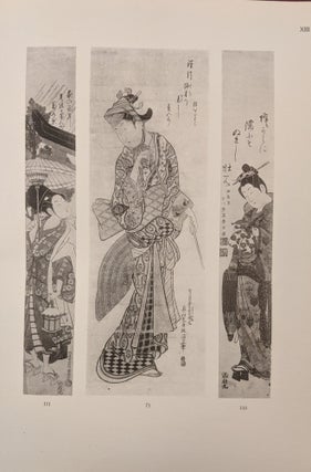 Sammlung Tony Straus-Negbaur: Japanische Farbenholzschnitte des 17, bis 19, Jahrhunderts