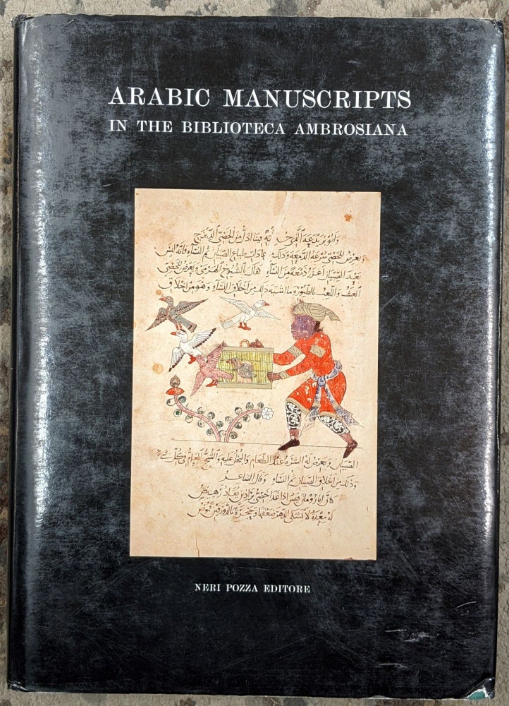Item #90941 Catalogue of the Arabic Manuscipts in the Biblioteca Ambrosiana: Vol I, Antico Fondo and Medio Fondo. Oscar Lofgren, Renato Traini.