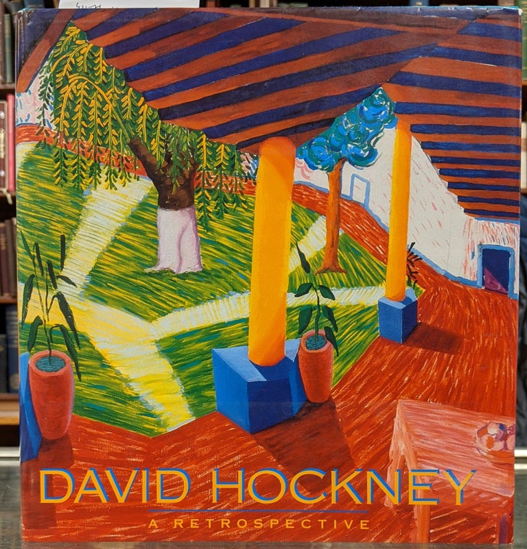 Item #91031 David Hockney: A Retrospective. Maurice Tuchman, Stephanie Barron.