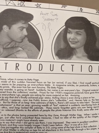 The Betty Page 3-D Picture Books