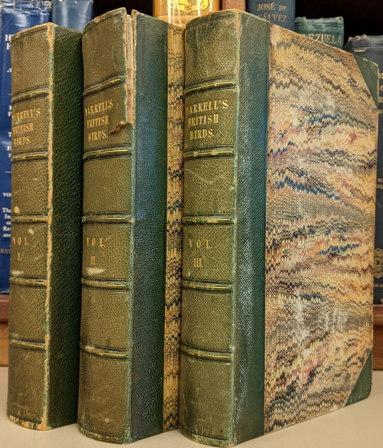 Item #91988 A History of British Birds, 3 vol. William Yarrell.