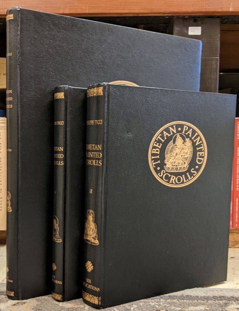 Item #92246 Tibetan Painted Scrolls, 3 vol. Giusseppe Tucci.