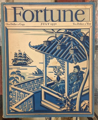 Item #92361 Fortune Magazine, July 1930. Henry R. Luce