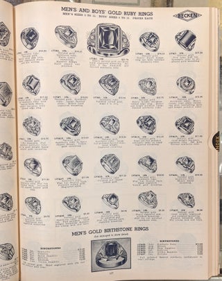 The 1938 Becken Book: Annual Wholesale Catalog-- Diamonds, Watches, Jewelry, Clocks, Novelties, Material, Tools, Silverware, Optical Goods