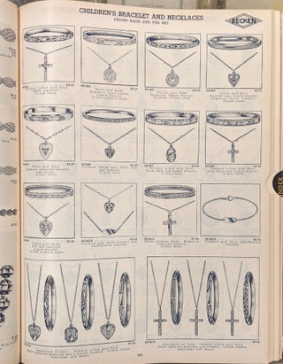 The 1938 Becken Book: Annual Wholesale Catalog-- Diamonds, Watches, Jewelry, Clocks, Novelties, Material, Tools, Silverware, Optical Goods