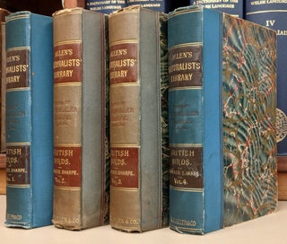 Item #92452 Allen's Naturalist Library: A Hand-Book to the Birds of Great Britain, 4 vol. R....