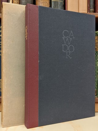 Item #94012 Cawdor: Robinson Jeffers. Robinson Jeffers, James D. Houston, Mark Livingston