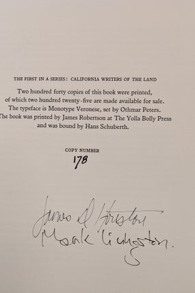 Cawdor: Robinson Jeffers