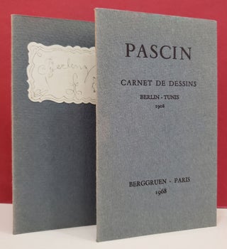 Item #94290 Carnet de dessins, Berlin - Tunis, 1908. Claude Roger-Marx Jules Pascin