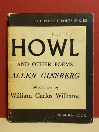 Item #94376 Howl and Other Poems (Pocket Poets Series, No. 4). William Carlos Williams Allen...